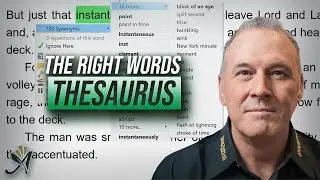 The Thesaurus: Finding Fitting Synonyms | Papyrus Author Tutorial