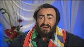 Luciano Pavarotti - Interview - farewell tour - Dinamarca 2005