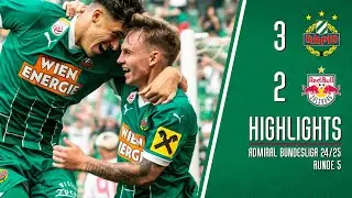 Highlights: SK Rapid - RB Salzburg