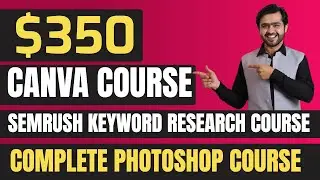Free Paid Keyword Research for SEO & Adobe Photoshop cc 2020 course