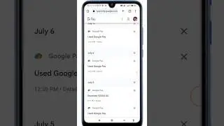 how to delete transaction history in google pay #gpay