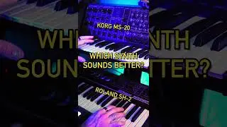 VINTAGE KORG MS-20 vs ROLAND SH-2: Which analog monosynth would you rather have?