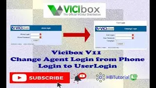 Vicidial How to Change Agent Phone Login to User Login Tutorial |#vicidial #vicibox #contabo #dialer