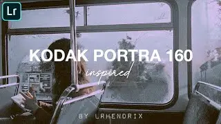 Kodak Portra 160 Inspired Preset | Lightroom Mobile Presets | How To Edit Kodak Portra Film Presets