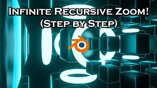 Infinite Zoom Recursive Animation - Blender Tutorial