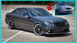 Building a Mercedes E55 AMG in 10 Minutes!