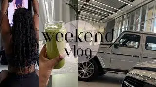 weekend vlog | home updates, errands, meal prep & more