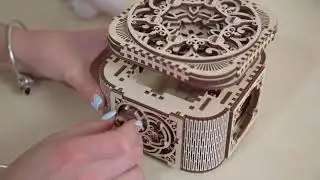 Механический конструктор 3D пазл Ugears Шкатулка с секретом