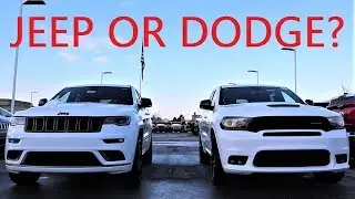 2020 Jeep Grand Cherokee Limited X V8 Vs 2020 Dodge Durango R/T: Which $50,000 Hemi Wins???