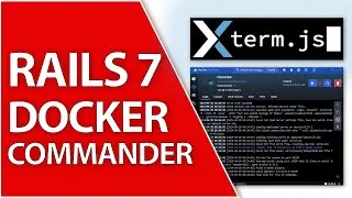 Realtime Docker API Gem with Xterm Logs for Rails