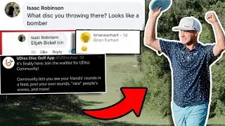 Isaac Robinson Trolls Disc Golf Community