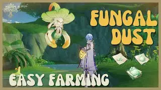 DO THIS EVERYDAY | 2 LOCATIONS | FUNGAL DUST EASY FARMING | GENSHIN IMPACT