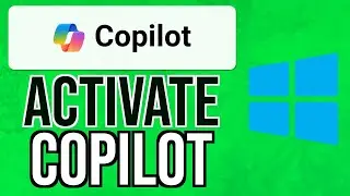 How to ACTIVATE COPILOT in WINDOWS 11 2024 | Install Copilot Windows 11 Guide