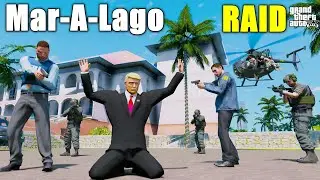 FBI SWAT Team Raids President Trump Mansion In GTA 5