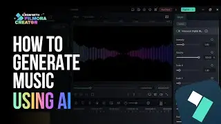 How To Generate Music Using AI & Visualize It | Filmora