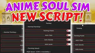 Anime Souls Simulator SCRIPT/HACK PASTEBIN 2023 | AUTO FARM/ HIT / SWING, AUTO QUEST & MORE