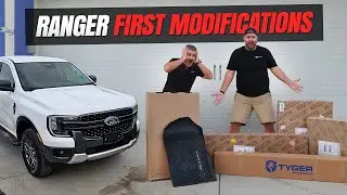 FIRST MODS - We Make The 2024 Ford Ranger FX4 Ours