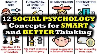 12 Social Psychology Concepts for Smart and Better Living