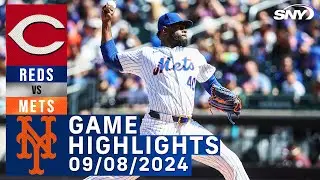 Mets vs Reds (9/8/2024) | NY Mets Highlights | SNY