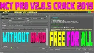 MCT Pro v2.0.5 With loader Tested And Working Without HWID