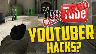 YOUTUBER HACKS IN CS:GO! - CS GO Funny Moments in Overwatch