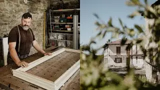 #54 Our dreams for the facade (& more work on the windows) - Renovating an old farm in Italy