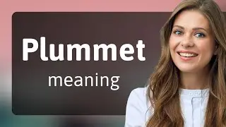 Plummet • meaning of PLUMMET