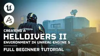 Creating a Helldivers 2 Environment in 79 minutes - UE5 Tutorial