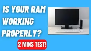 How To Check If Your RAM Is Working Properly In Windows 11/10/8/7