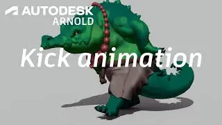 Arnold tutorial - How to render an animation sequence using Kick & MtoA