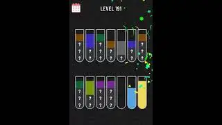 Water Sort Puzzle level 191 | Gameplay Mobile Games New