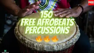 FREE AFROBEAT DRUMKIT DOWNLOAD 2022 - 150 AFROBEAT PERCUSSION ONE SHOTS