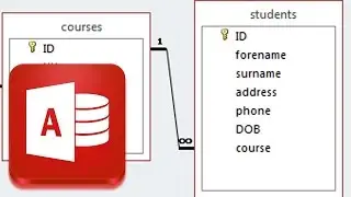 Creating a one to many relationship in a Access College Database