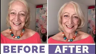 Moira Cosmetics Product Review -  Soft Autumn Makeup Look for Older Women