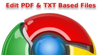 Chromebook 101: Manipulating PDF & TXT Based Files