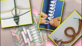 How To Make Bracelets.  DIY Thread Bracelet