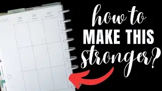 Reinforce Disc Planner Punches - Happy Planner Tips, Tricks, Hacks & Tutorial - 5 Minute Friday