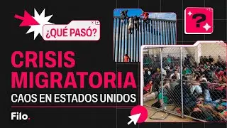 CRISIS MIGRATORIA en ESTADOS UNIDOS: caos con los INMIGRANTES de AMÉRICA LATINA