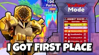 I got First Place in Endless Leaderboard | Toilet Tower Defense