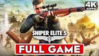 SNIPER ELITE 5 Gameplay Walkthrough Part 1 FULL GAME [4K 60FPS PC] -  No Commentary