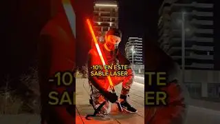 🤑 Código de mi video 👆 #sable #sablelaser #shorts #descuento #jedi  #youtubeshorts  #starwars