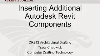 Inserting Additional Components in Autodesk Revit