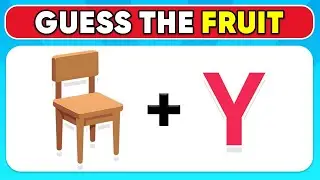 Guess The Fruit By Emoji? 🍓🍏 Fruit Emoji Quiz 🍉 Quiz Shiba