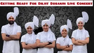 Getting Ready For Diljit Dosanjh Live Concert In Delhi | RS 1313 VLOGS | Ramneek Singh 1313