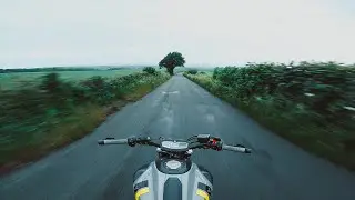 Morning cruise. | YAMAHA MT-07 AKRAPOVIC + QUICKSHIFTER [4K]