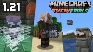 News in Minecraft 1.21 - The Tricky Trials Update