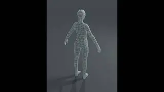 FREE Female Body Base Mesh 3D Model