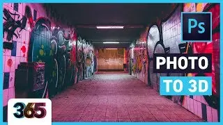 📷 Photo to 3D | Photoshop Tutorial #175/365