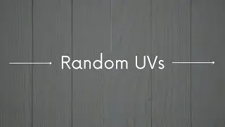 Randomisation in materials. Randomise our UVs