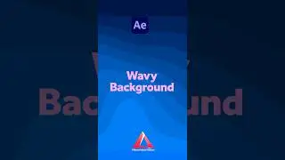 Wavy background animation in After Effects | Tutorial